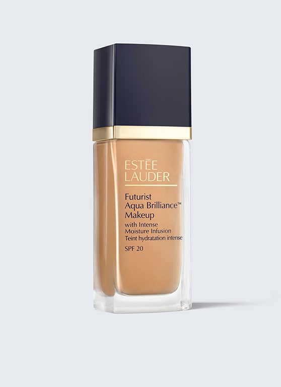 futurist aqua brilliance make-up mit intensiver feuchtigkeitspflege und lsf 20