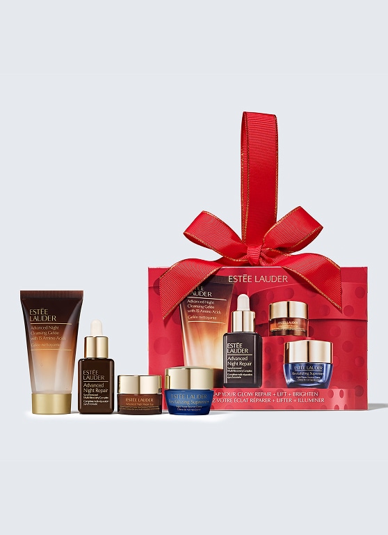 unwrap your glow advanced night repair hautpflege-starterset